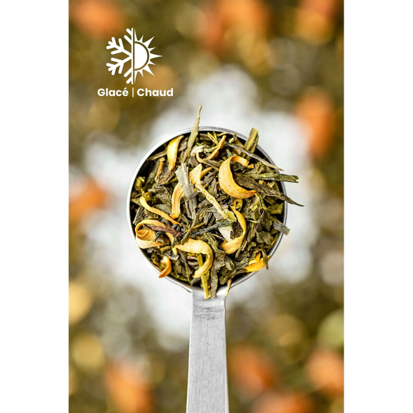 Thé Vert Bio Fleur d'oranger - 100g