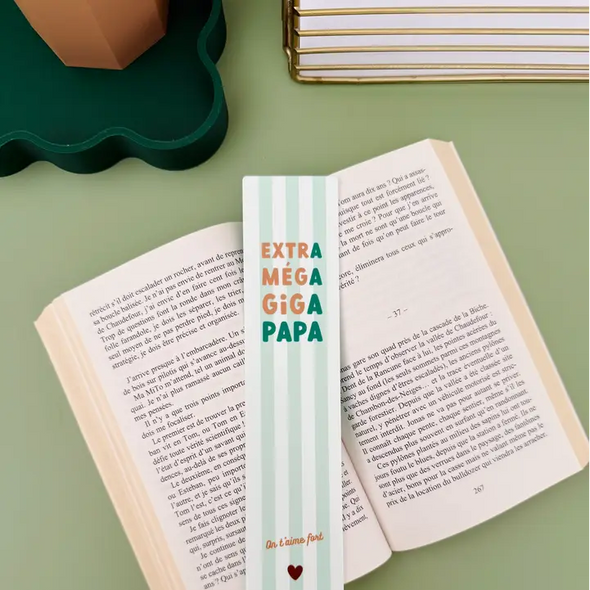 Marque-pages Extra Méga Giga Papa
