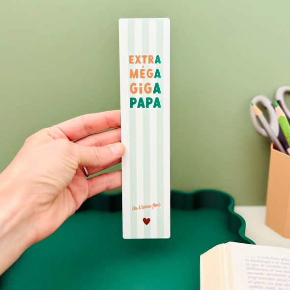 Marque-pages Extra Méga Giga Papa