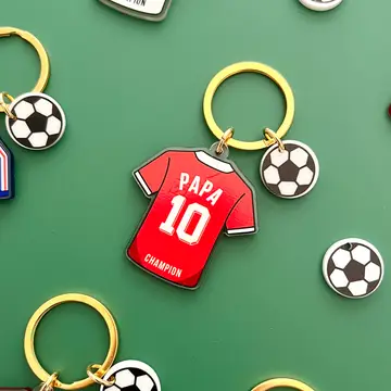 Porte-clés Maillot de foot Papa - Equipe de Suisse