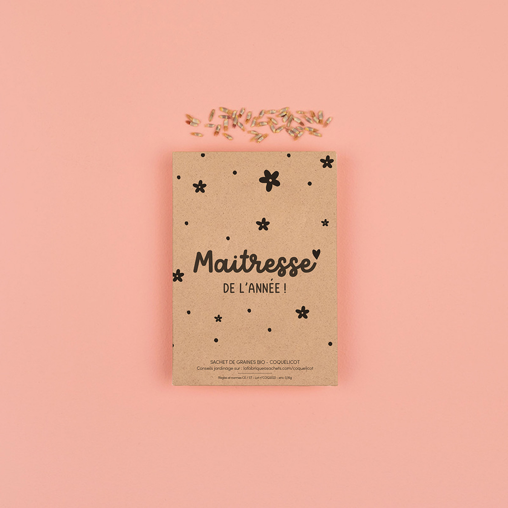 Coffret - Une année en fleurs pour ma maîtresse