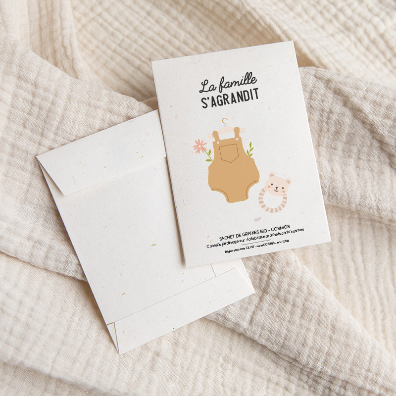 Sachet de graines - La famille s'agrandit !