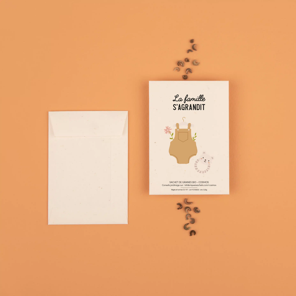 Sachet de graines - La famille s'agrandit !
