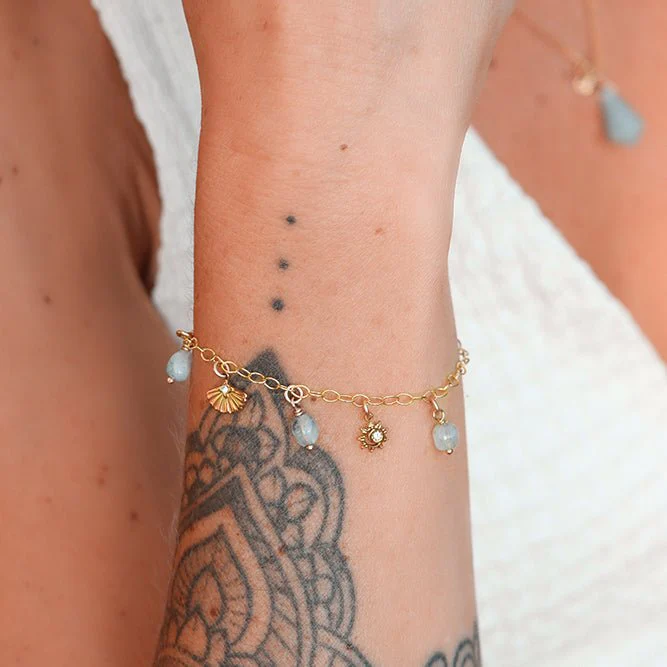 YELEN | Bracelet Aigue-marine