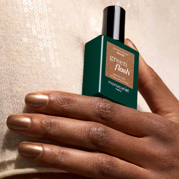 Vernis à ongles semi permanent LED - Bronzé