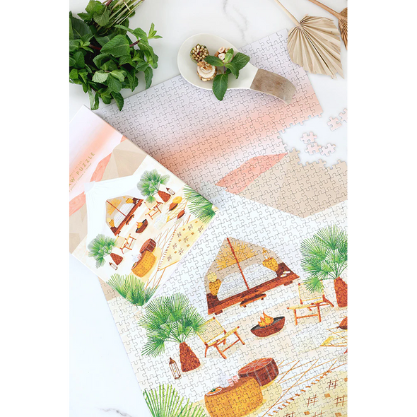Glamping - Puzzle 1000 pièces