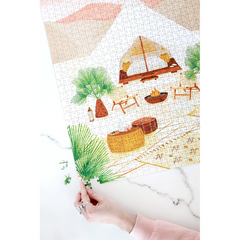 Glamping - Puzzle 1000 pièces