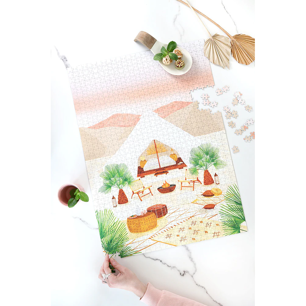 Glamping - Puzzle 1000 pièces