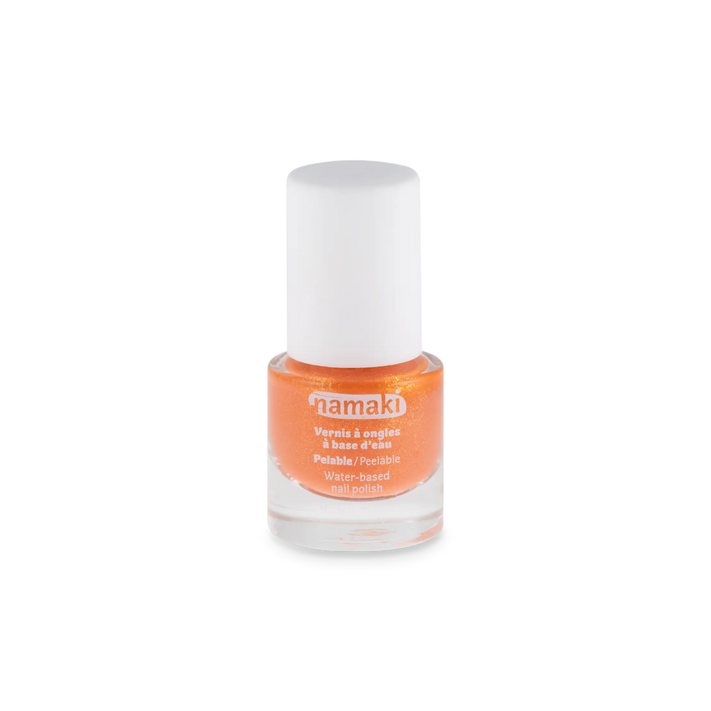 Vernis à ongles pour enfant - Corail pailleté