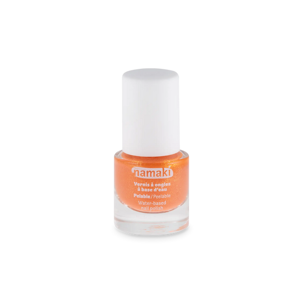 Vernis à ongles pour enfant - Corail pailleté