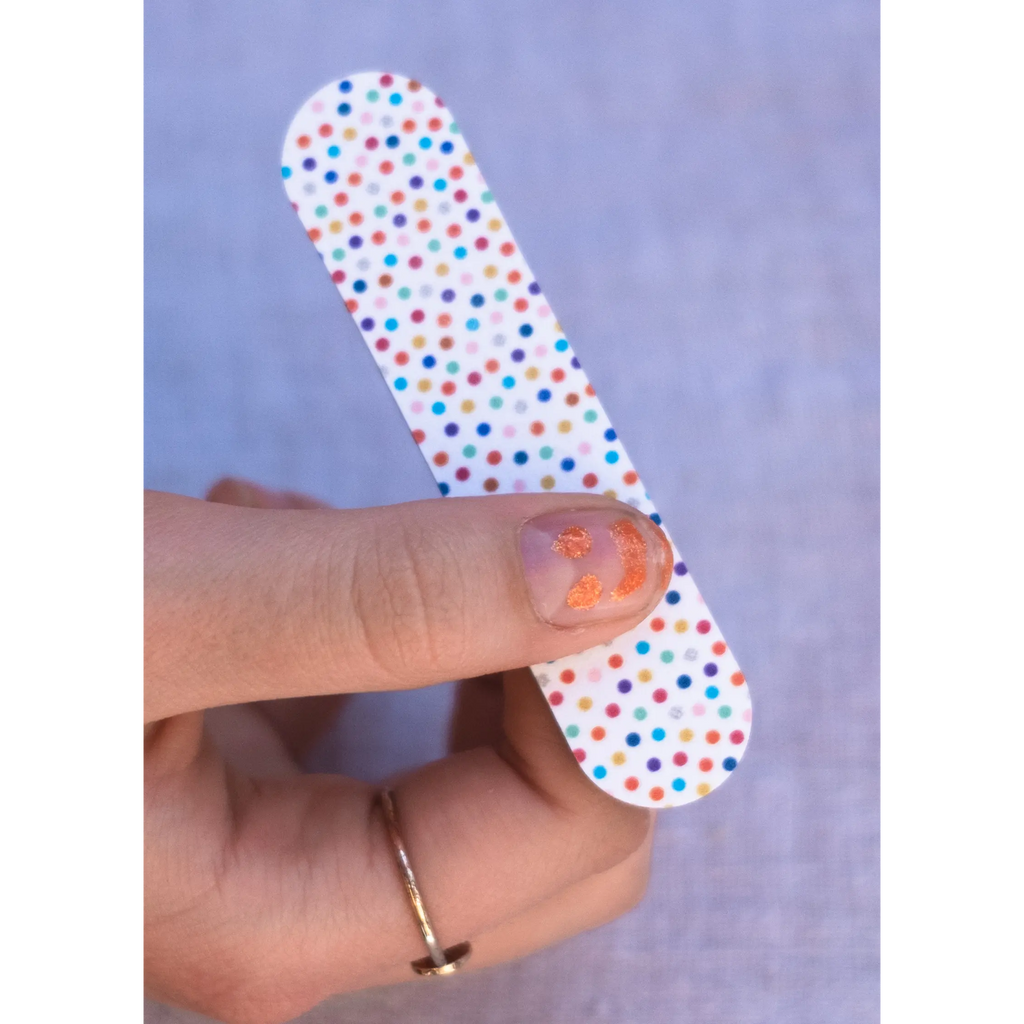 Vernis à ongles pour enfant - Corail pailleté