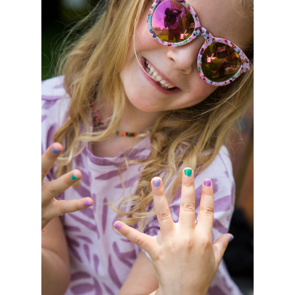 Vernis à ongles pour enfant - Violet pailleté