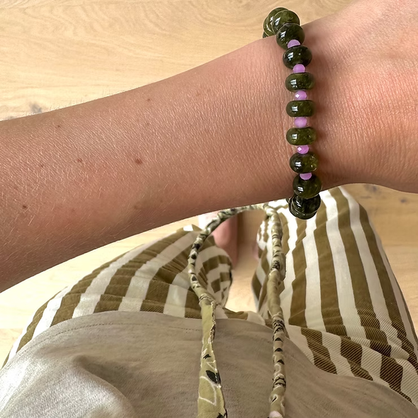 Bracelet Olympe - Kaki