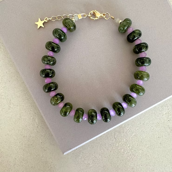 Bracelet Olympe - Kaki