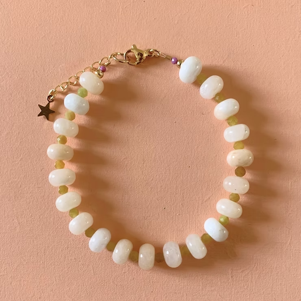 Bracelet Olympe - Ecru