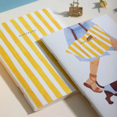 Summer Dachshund - Duo de carnets de poche A6