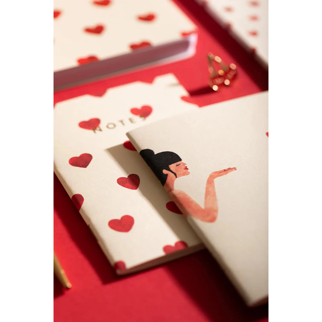 Bisou - Duo de carnets de poche A6