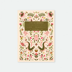 Pink Croco - Carnet A5