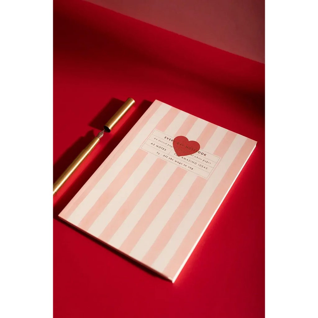 Pink stripes - Carnet A5