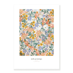 Affiche A3 - Mille Printemps