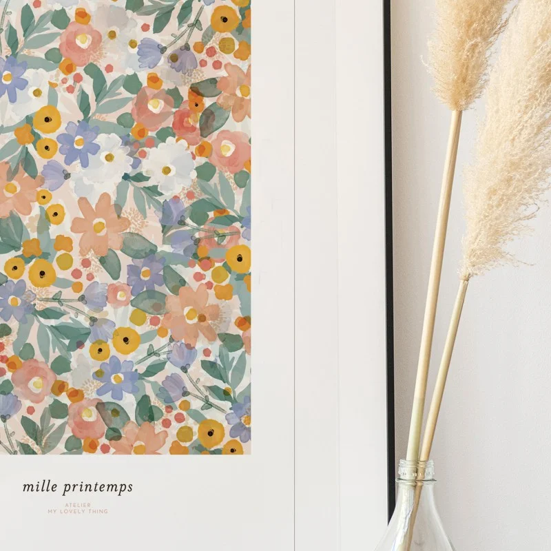 Affiche A3 - Mille Printemps