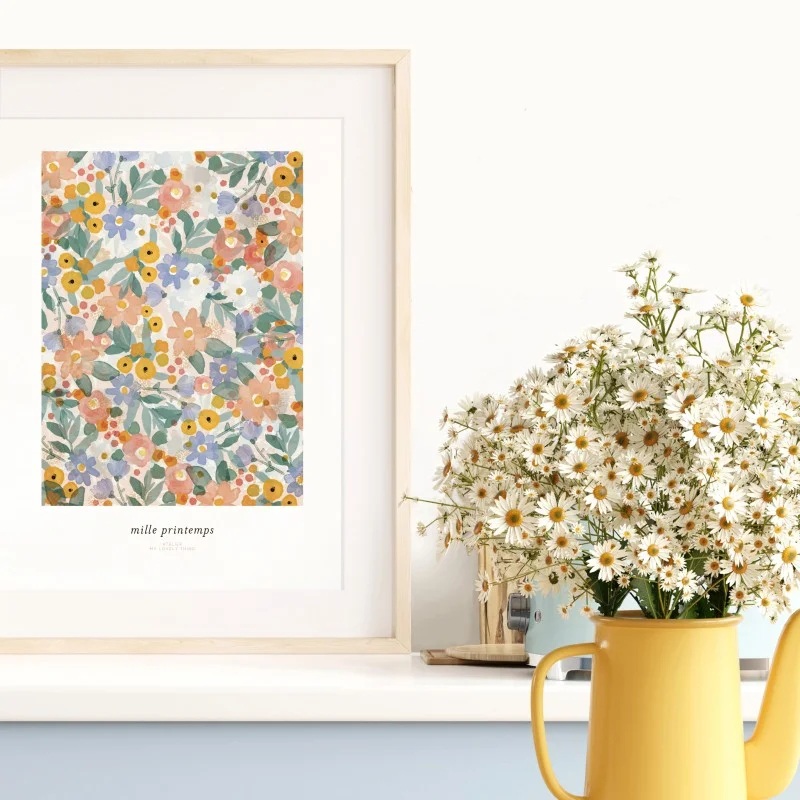 Affiche A3 - Mille Printemps