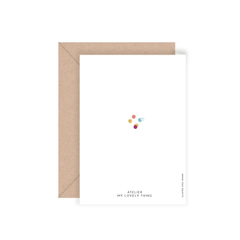 Carte de voeux - Joyeux anniversaire confettis garçon