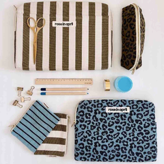 Trousse Gaston - Léopard Graou Olive