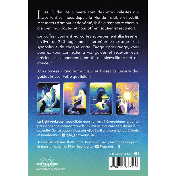 Cartes Oracle Messages des Guides de Lumière