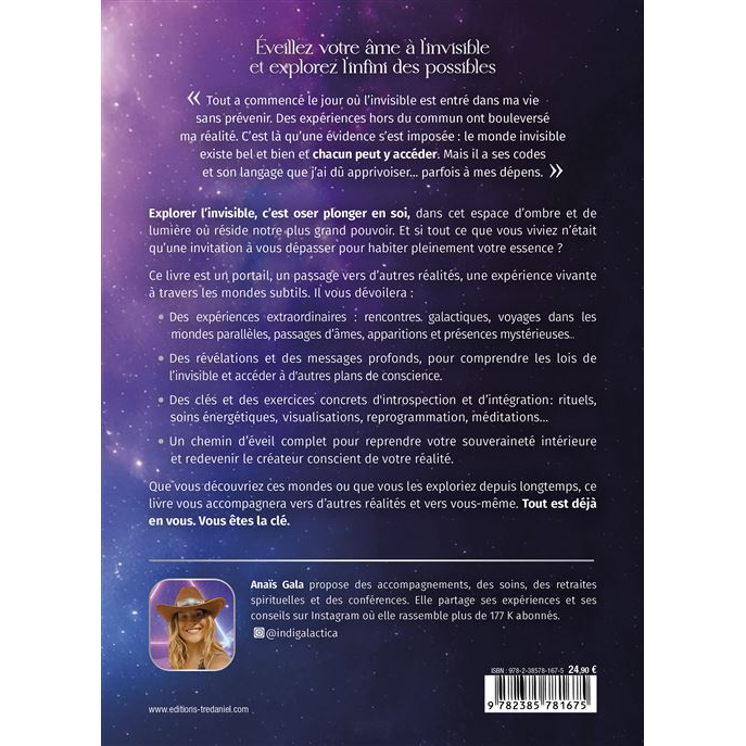 L'Invisible - Guide de l'éveil de l'âme pour naviguer entre les mondes subtils et transformer sa réalité