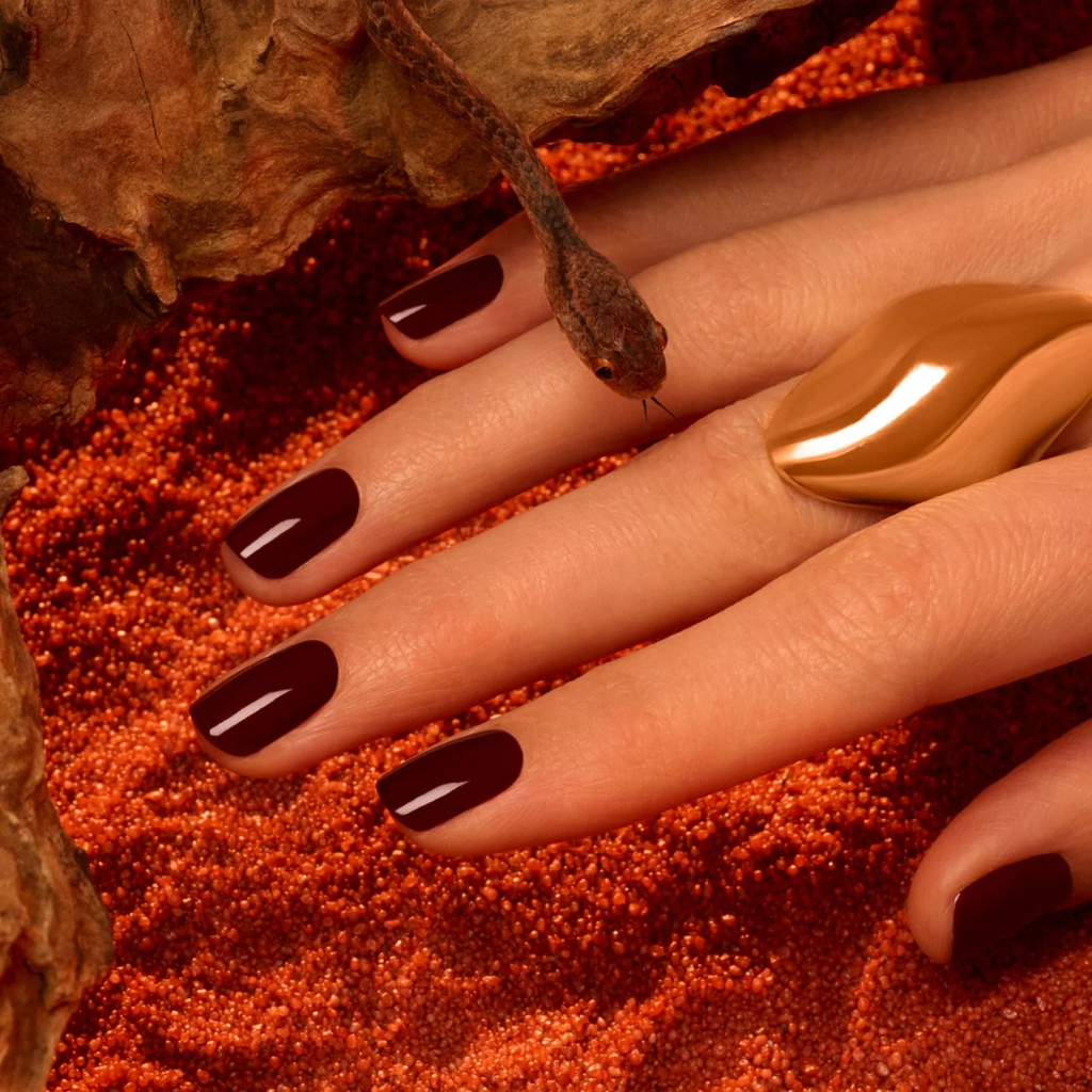Vernis à ongles semi permanent LED - Grenat