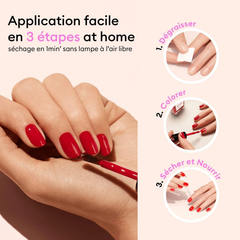 Vernis à ongles - Grenat
