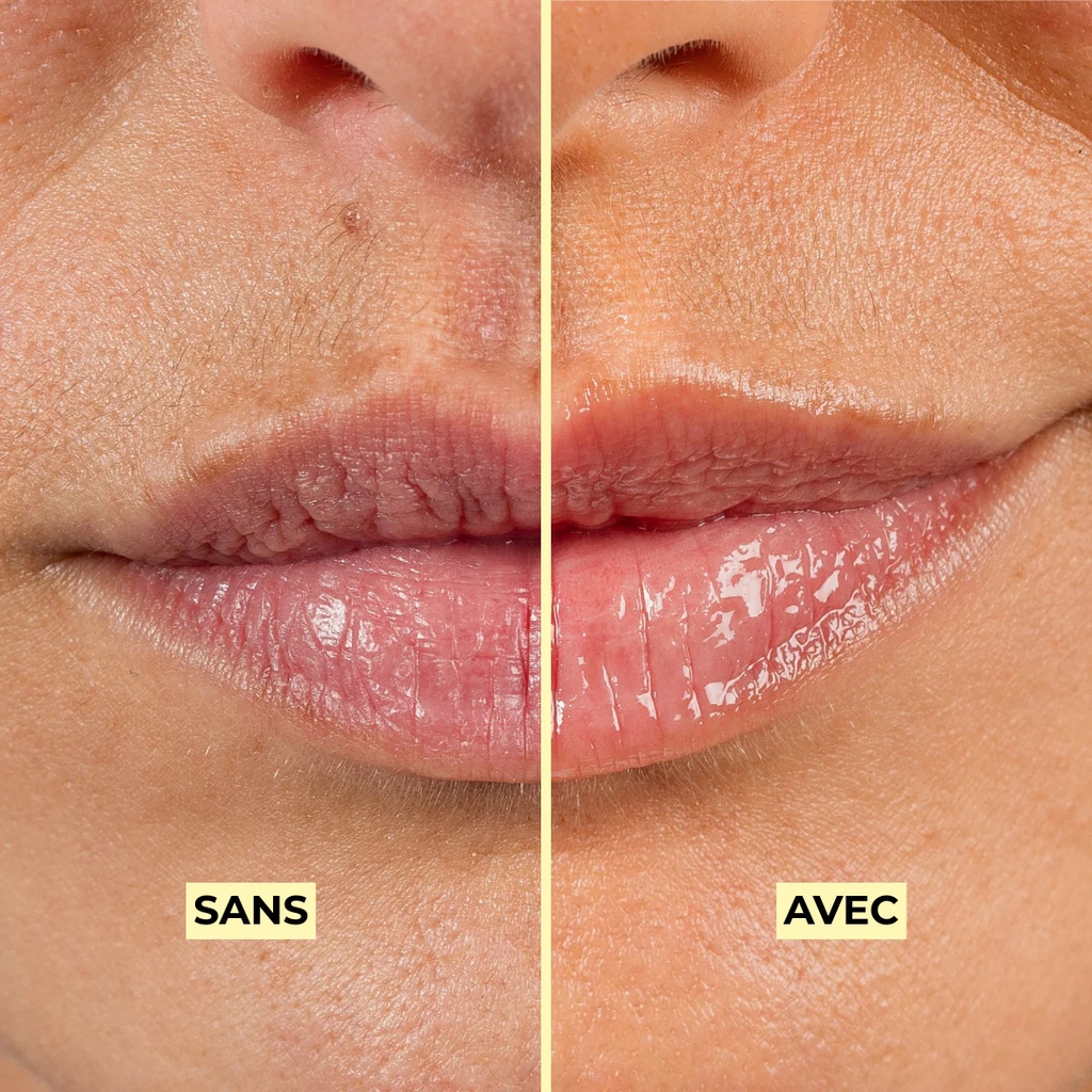 Gloss à lèvres booster d'hydratation