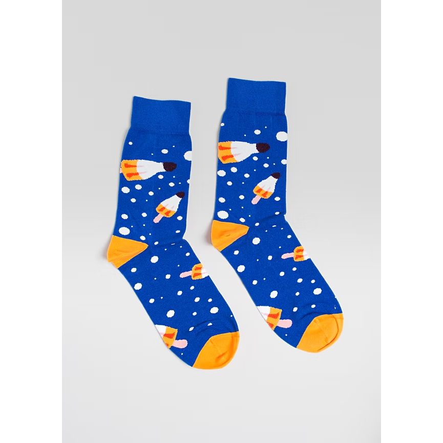 Chaussettes "Fusée Rakete"