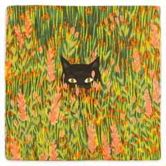 Keramikfliese - Sleepy cat