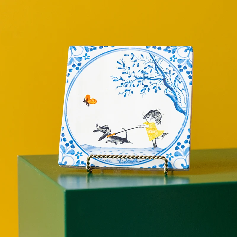 Carreau de céramique - Beste Vriendjes