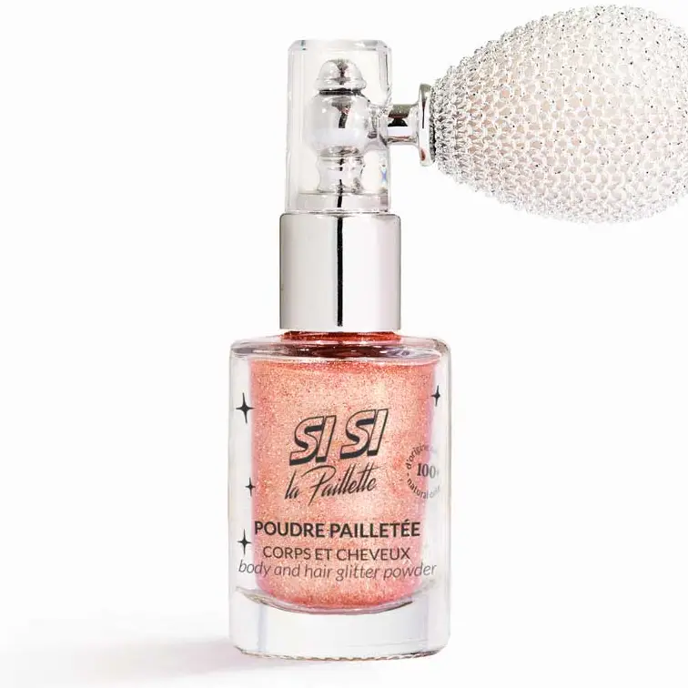 Spray Paillettes - Or rose