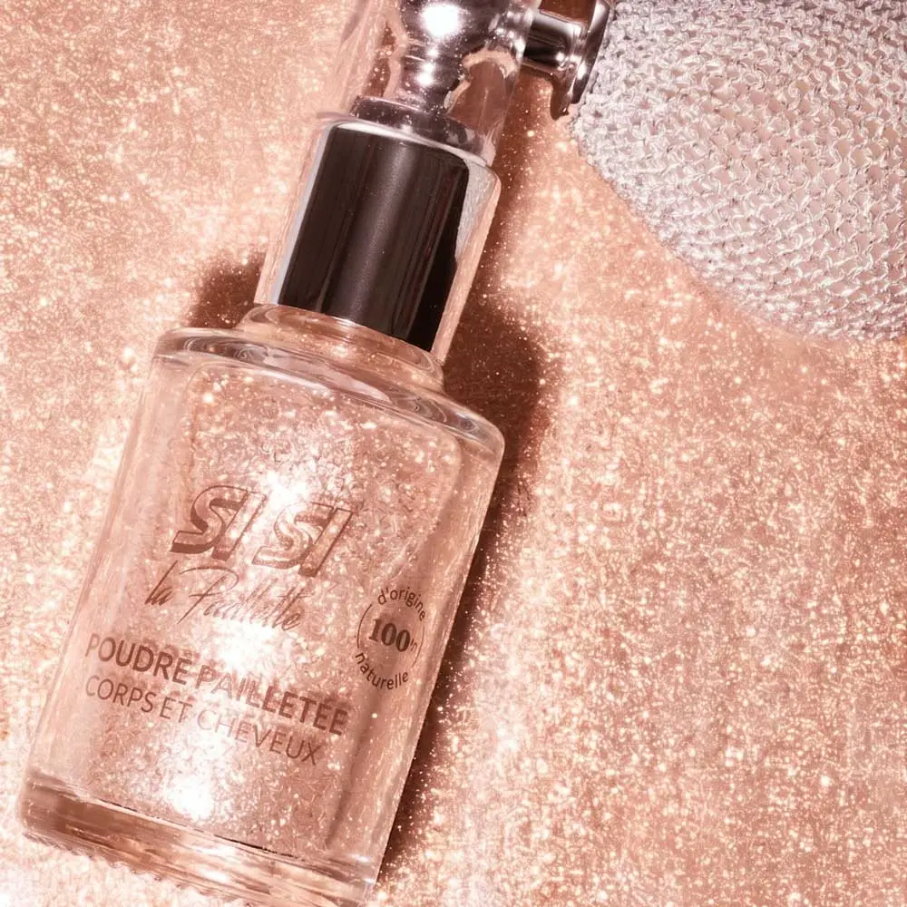 Spray Paillettes - Or rose