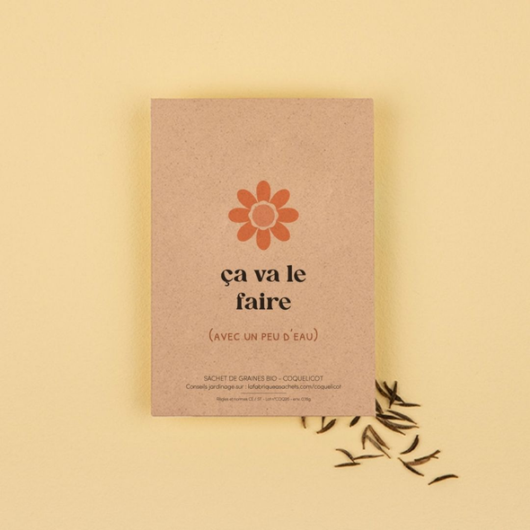 Sachet de graines - Ca va le faire