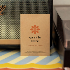 Sachet de graines - Ca va le faire