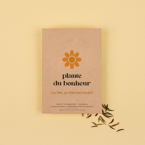 Sachet de graines - Plante du bonheur