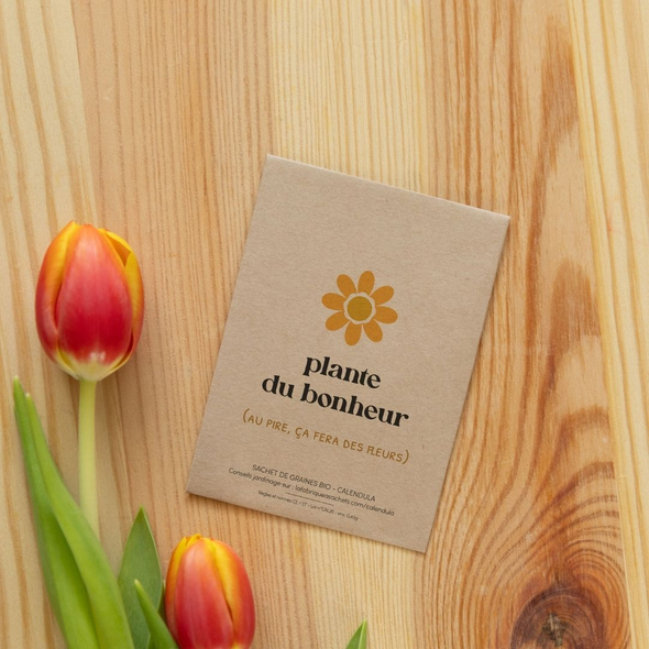 Sachet de graines - Plante du bonheur