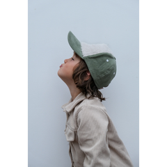 Casquette velours Green Cocooning