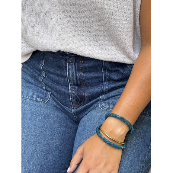 Bracelet népalais Bleu