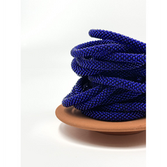 Nepalesisches Armband Rosa, Blau, Gold