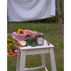 Bougie parfumée artisanale cire végétale - Marché d'automne