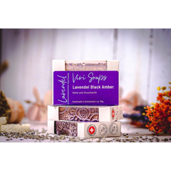Savon Lavendel Black Amber