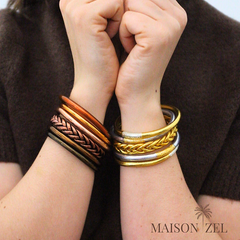Bracelet Jonc Bouddhiste Mantra - Ginger