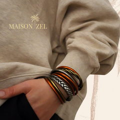 Bracelet Jonc Bouddhiste Mantra - Ginger