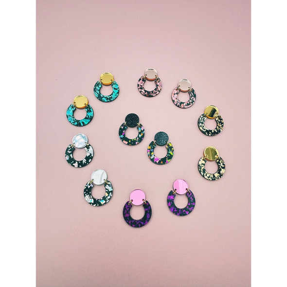 Boucles d'oreilles Georgette